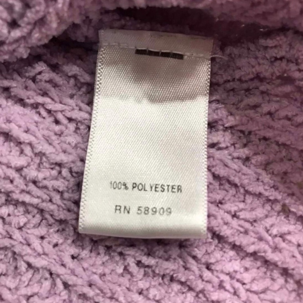 GB Girls Gianni Bini Lavender Knit Pullover Sweater 
Size XS 4 / 5 Extra… - Picture 12 of 12